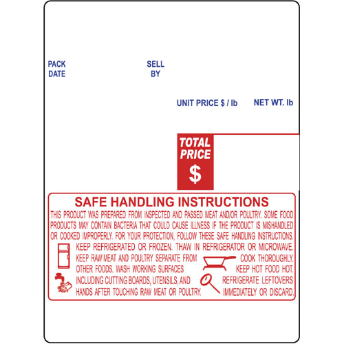 Digi/NBI, DL-1264, Safe Handling, UPC 60 x 80mm