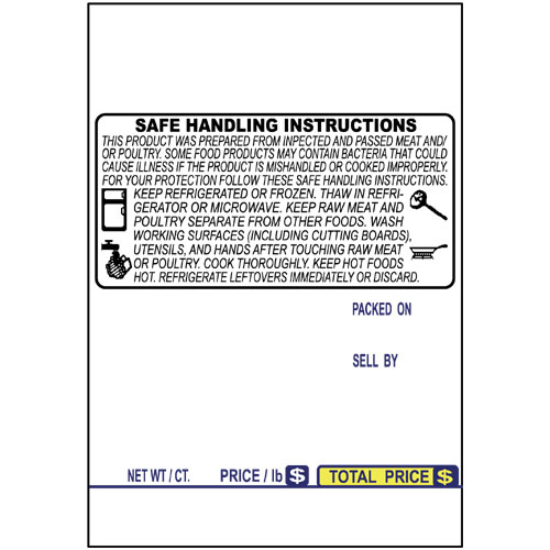 TEC, TL-2724, Safe Handling, UPC 47 x 68mm